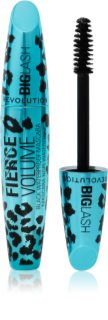 Revolution Big Lash Fierce Volume mascara rezistent la apă, pentru volum culoare Black 9 g